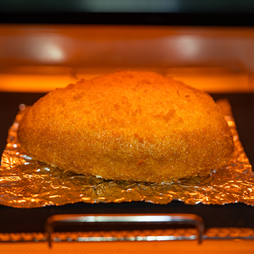 トースターで焼成